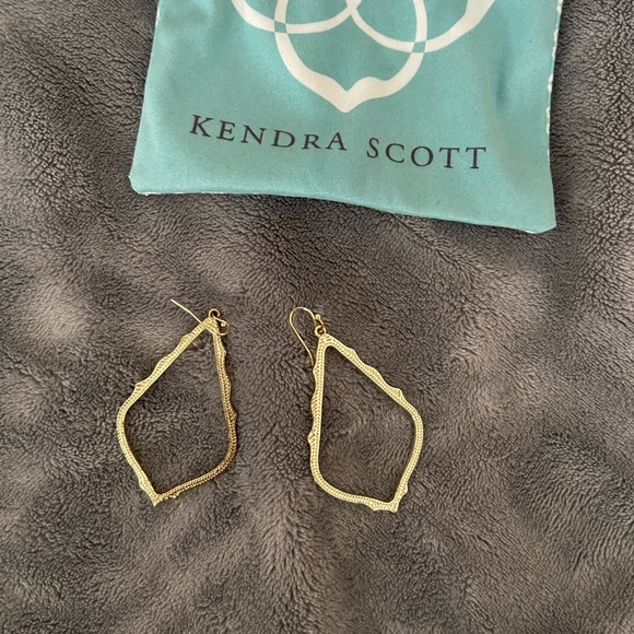 Kendra Scott earrings gold - Picture 1 of 2